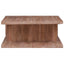 sofabord 70x70x30 cm massivt teaktræ
