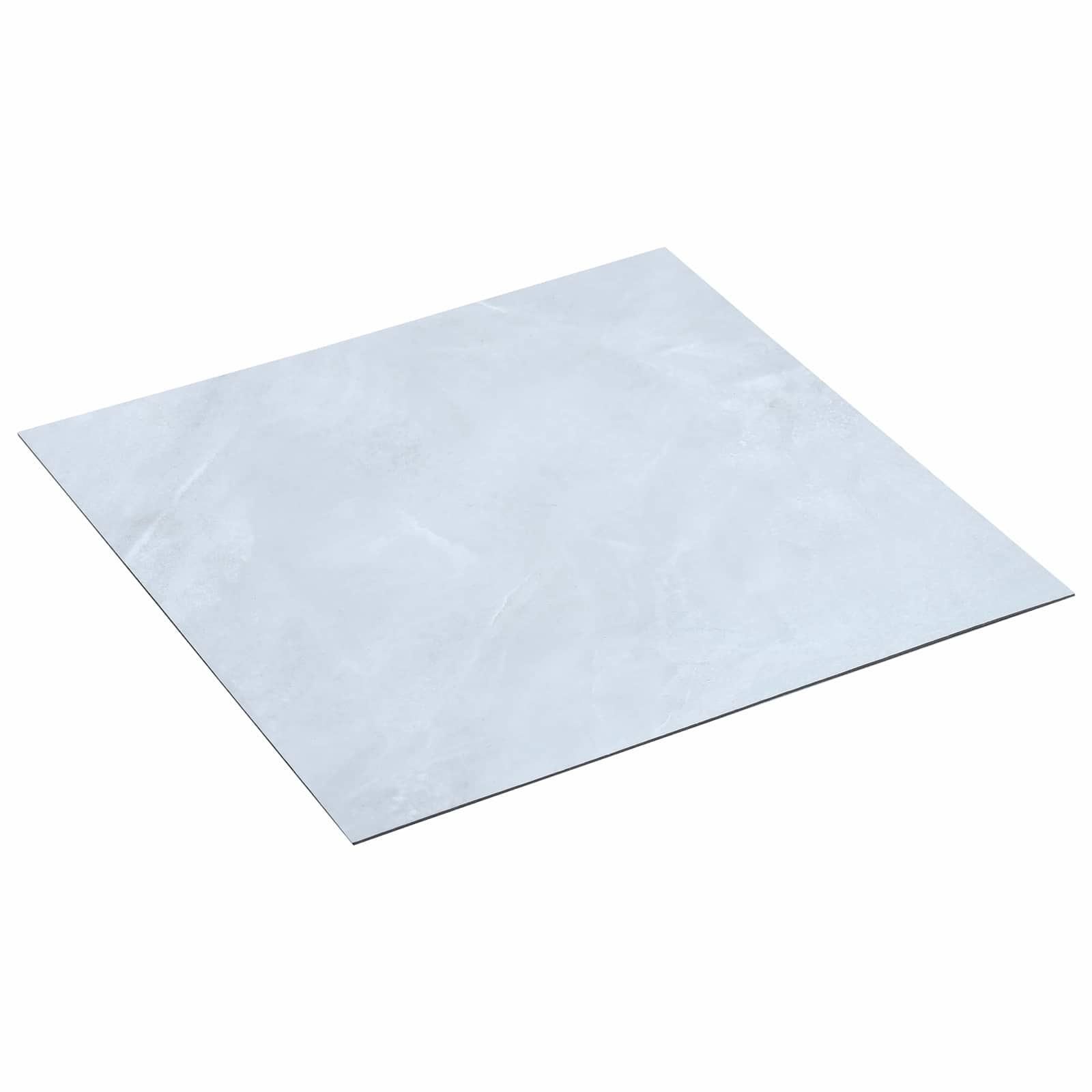 Gulvplanker 55 pcs Hvid 5,11 m² PVC billede