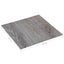 Gulvplanker 55 pcs Lys Brun 5,11 m² PVC