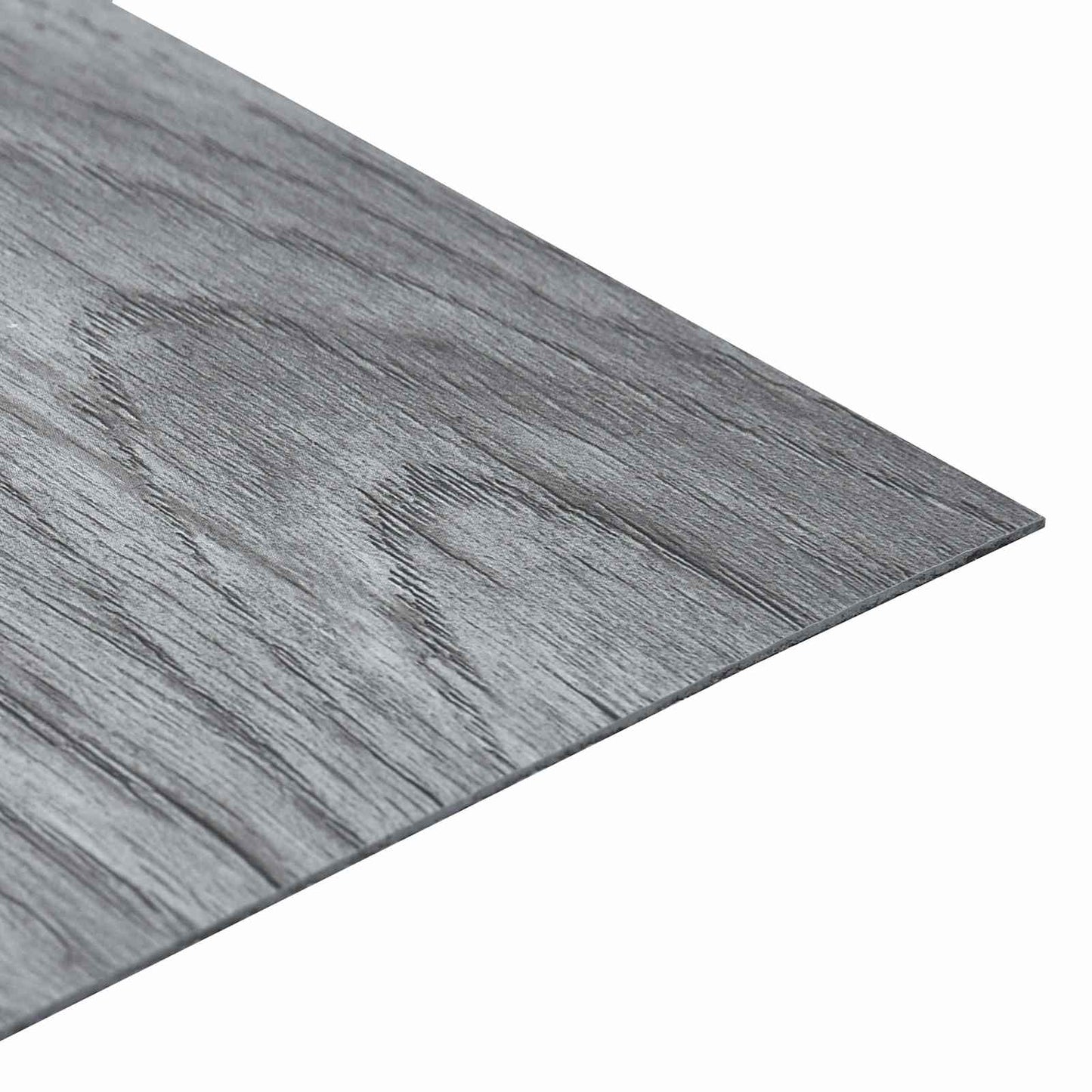 Gulvplanker 55 pcs Lysegrå 5,11 m² PVC