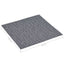 Gulvplanker 5,11 m² 55 pcs PVC Hvid og Grå