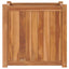 hævet plantekasse 50x50x50 cm massivt teaktræ