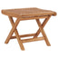 foldbar fodskammel 46,5x49x41,5 cm massivt teaktræ