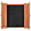 sandkasse 95x90x15 cm fyrretræ