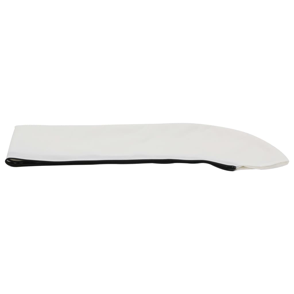 biminitop med 3 buer 183x180x137 cm hvid