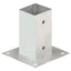 stolpefod 4 stk. 71 mm galvaniseret metal