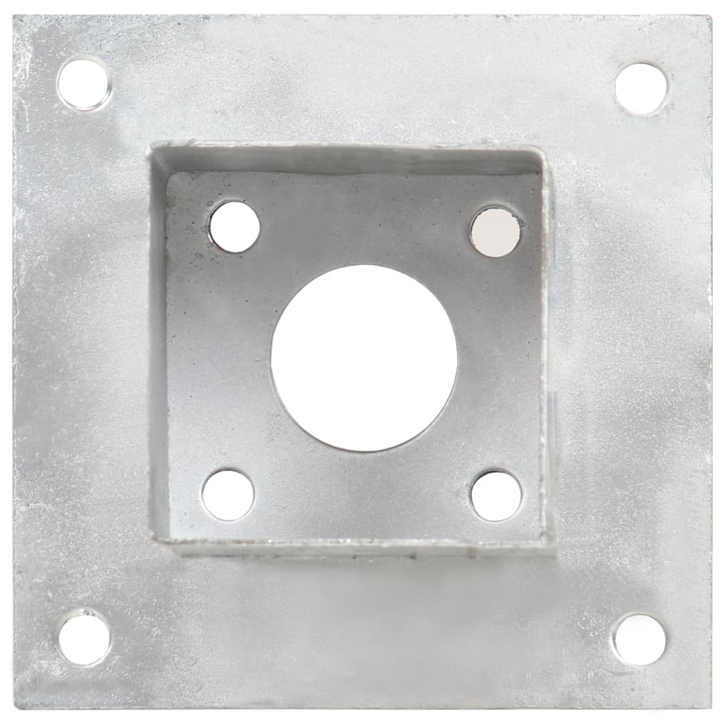 stolpefod 4 stk. 71 mm galvaniseret metal