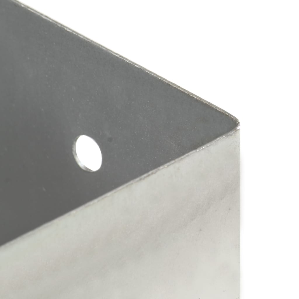 stolpefod 4 stk. 71 mm galvaniseret metal