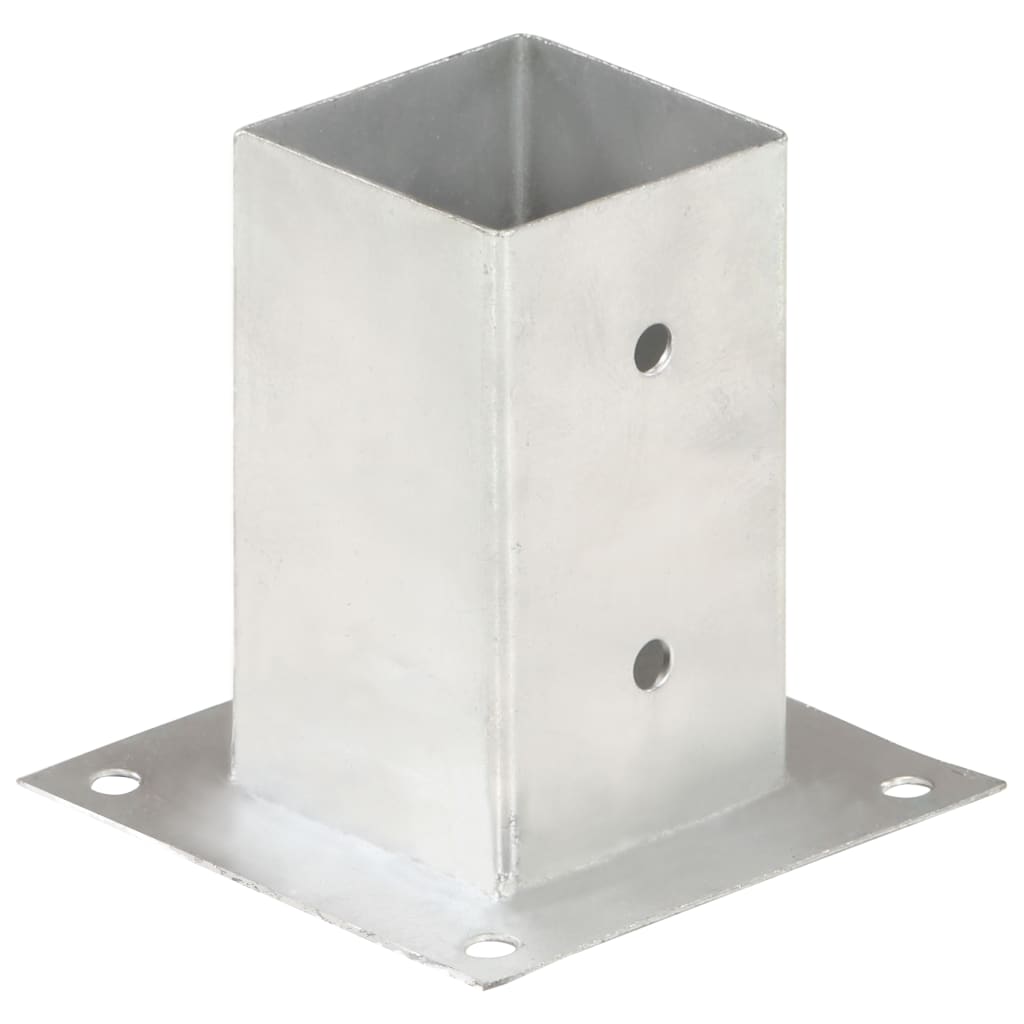 stolpefod 4 stk. 81 mm galvaniseret metal