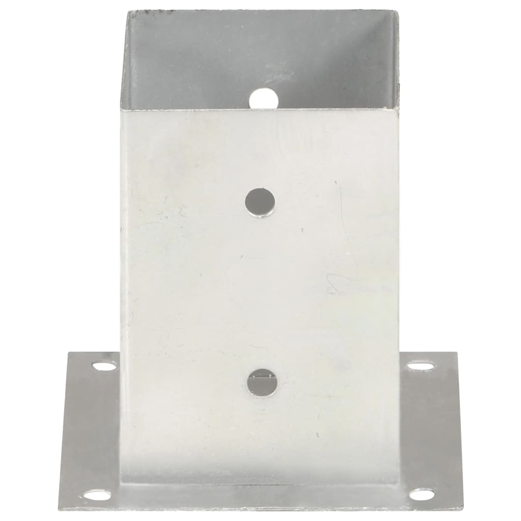 stolpefod 4 stk. 101 mm galvaniseret metal