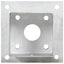 stolpefod 4 stk. 101 mm galvaniseret metal