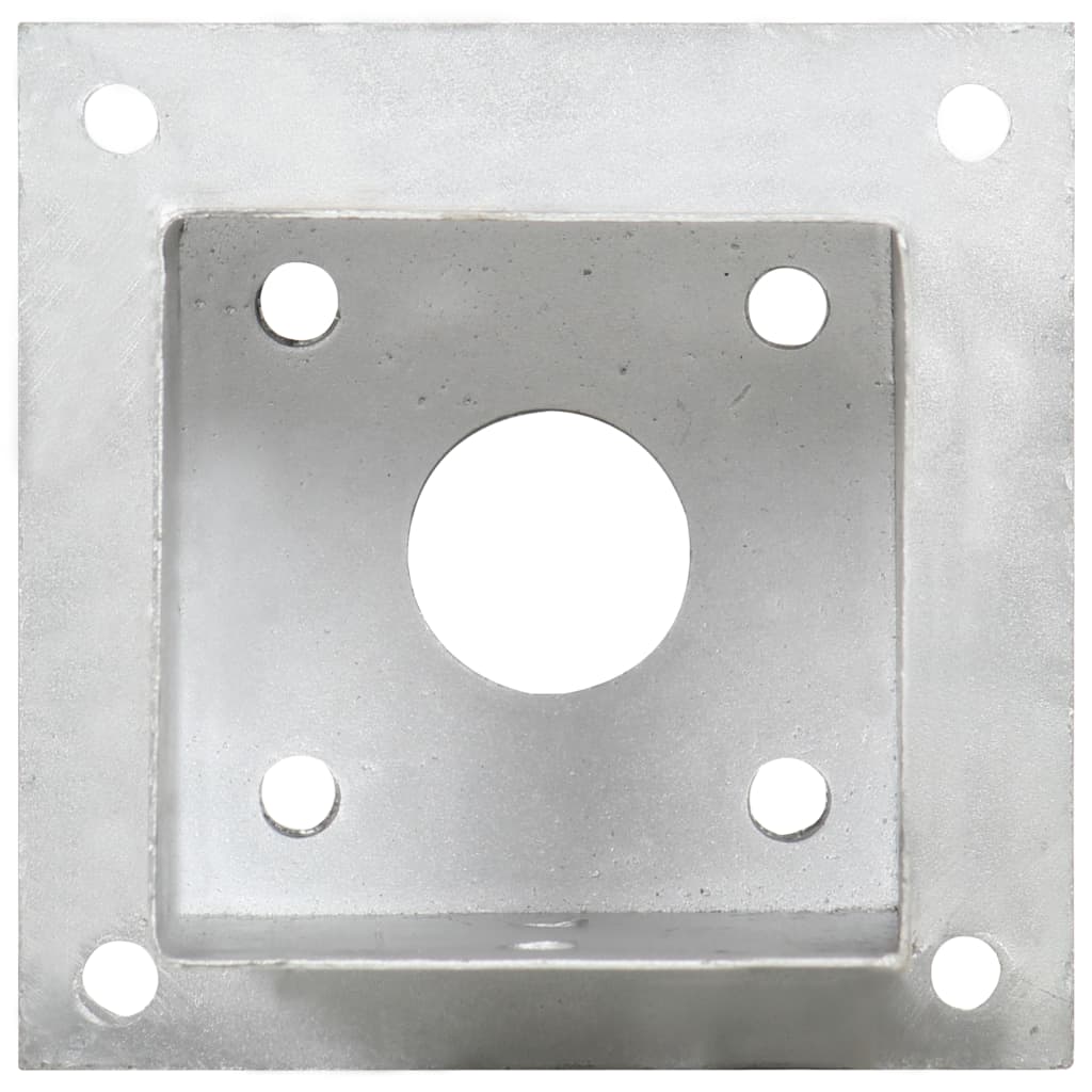stolpefod 4 stk. 101 mm galvaniseret metal