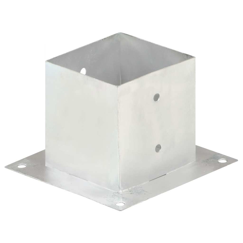 stolpefod 4 stk. 141 mm galvaniseret metal