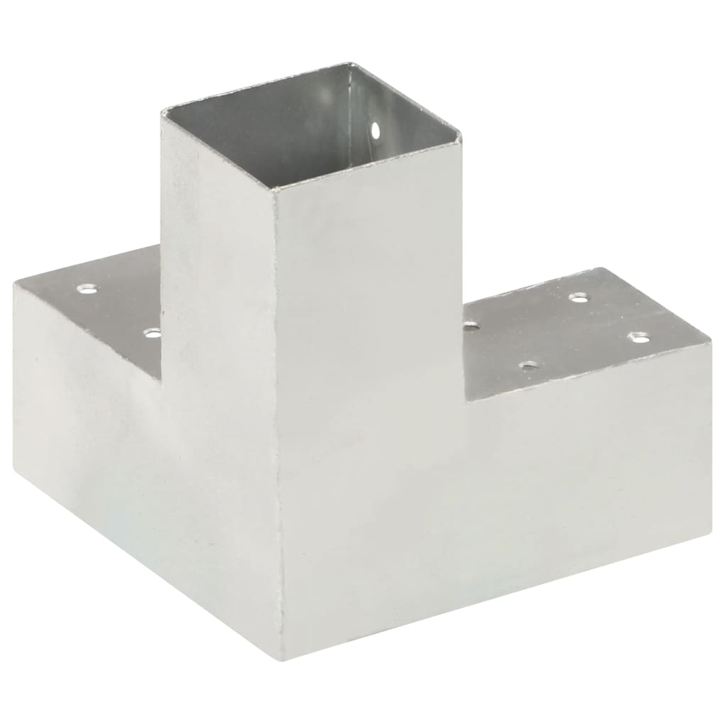 stolpebeslag Y-form 71x71 mm galvaniseret metal