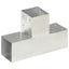stolpebeslag T-form 4 stk. 91x91 mm galvaniseret metal