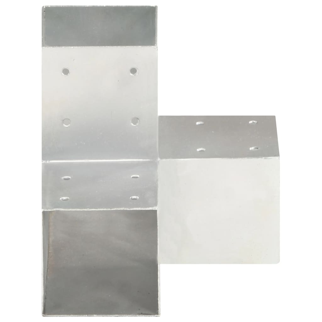 stolpebeslag Y-form 91x91 mm galvaniseret metal