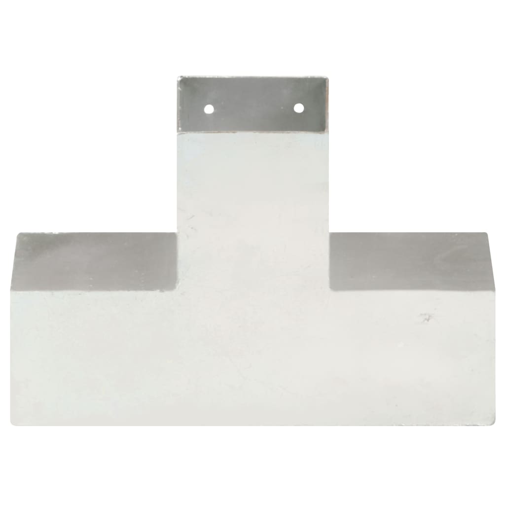 stolpebeslag X-form 91x91 mm galvaniseret metal
