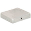 pyramideformede stolpehætter 6 stk. 81x81 mm galvaniseret metal