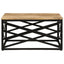 sofabord 68x68x35 cm massivt mangotræ