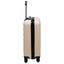hardcase-kuffert ABS guldfarvet
