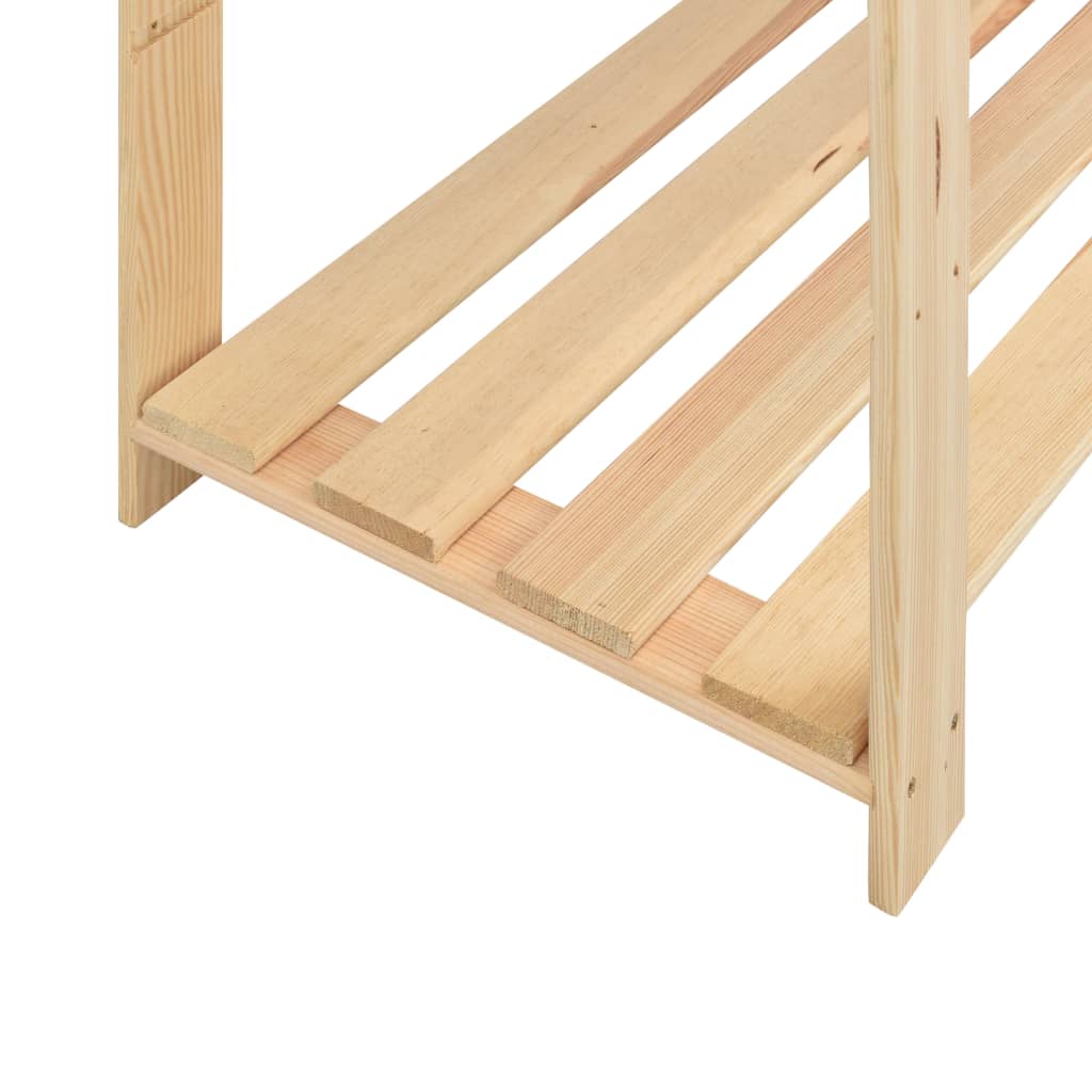 reoler 5 stk. 5 hylder 170x38x170 cm massivt fyrretræ 500 kg