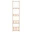 reoler 2 stk. 5 hylder 80x38x170 cm massivt fyrretræ 250 kg
