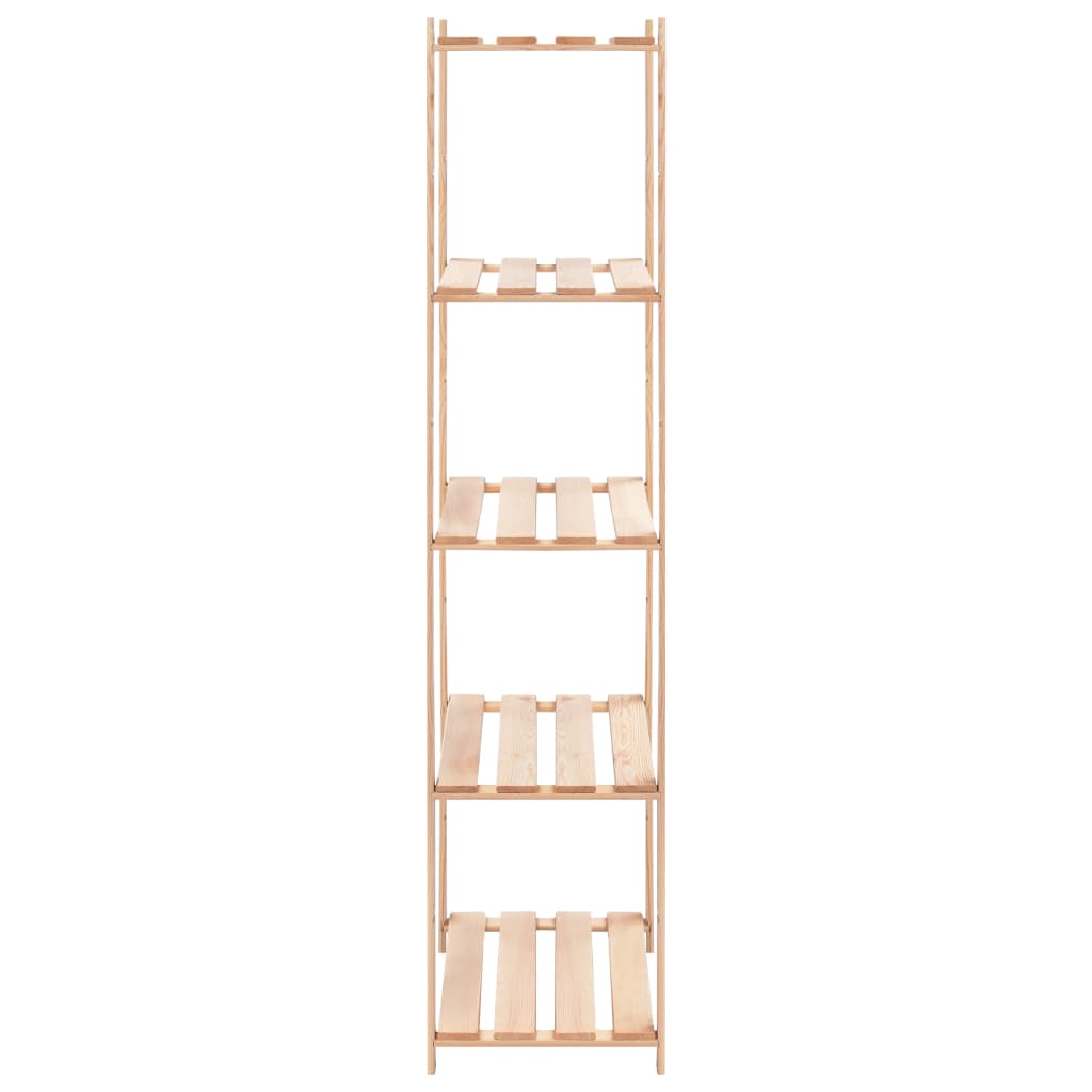reoler 5 stk. 5 hylder 80x38x170 cm massivt fyrretræ 250 kg