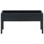havebord 75x40x37 cm polyrattan sort