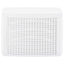 sidebord 54 x 54 x 36,5 cm plastik hvid