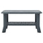 sofabord 90 x 60 x 46 cm plastik grøn