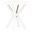 bistrobord Ø70 cm plastik hvid