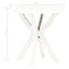 bistrobord Ø70 cm plastik hvid