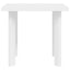 havebord 80 x 75 x 72 cm plastik hvid
