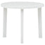 havebord 89 cm plastik hvid