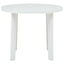 havebord 89 cm plastik hvid
