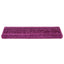 trappemåtter 15 stk. 65x21x4 cm violet rektangulær kant