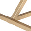 sidebord 60x60x40 cm massivt træ