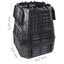 kompostbeholder 93,3x93,3x113 cm 740 l sort