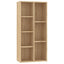 bogreol 50x25x106 cm konstrueret træ sonoma-eg