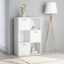 kontorreol 60x29,5x90 cm konstrueret træ hvid