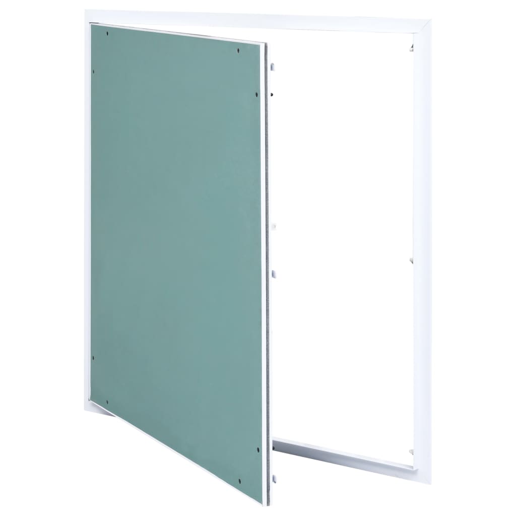 adgangspanel med aluminiumsramme og gipsplade 300x300 mm