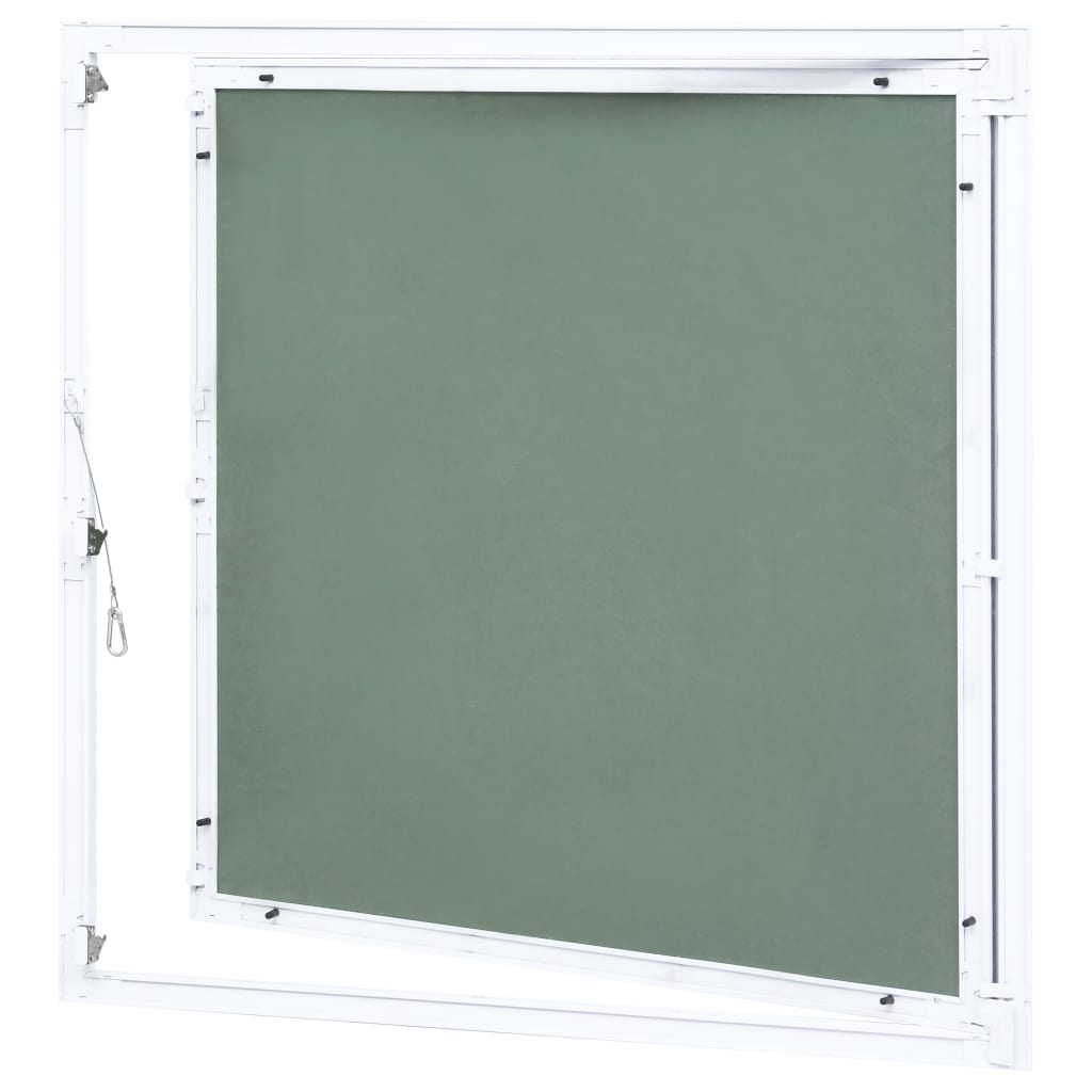 adgangspanel med aluminiumsramme og gipsplade 300x300 mm