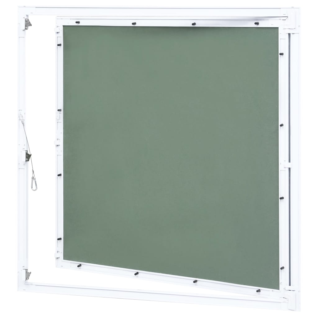 adgangspanel med aluminiumsramme og gipsplade 500x500 mm