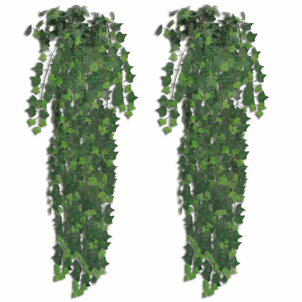 kunstige vedbendplanter 4 stk. 90 cm grøn