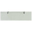 svævehylder 2 stk. 70 x 20 cm 8 mm glas