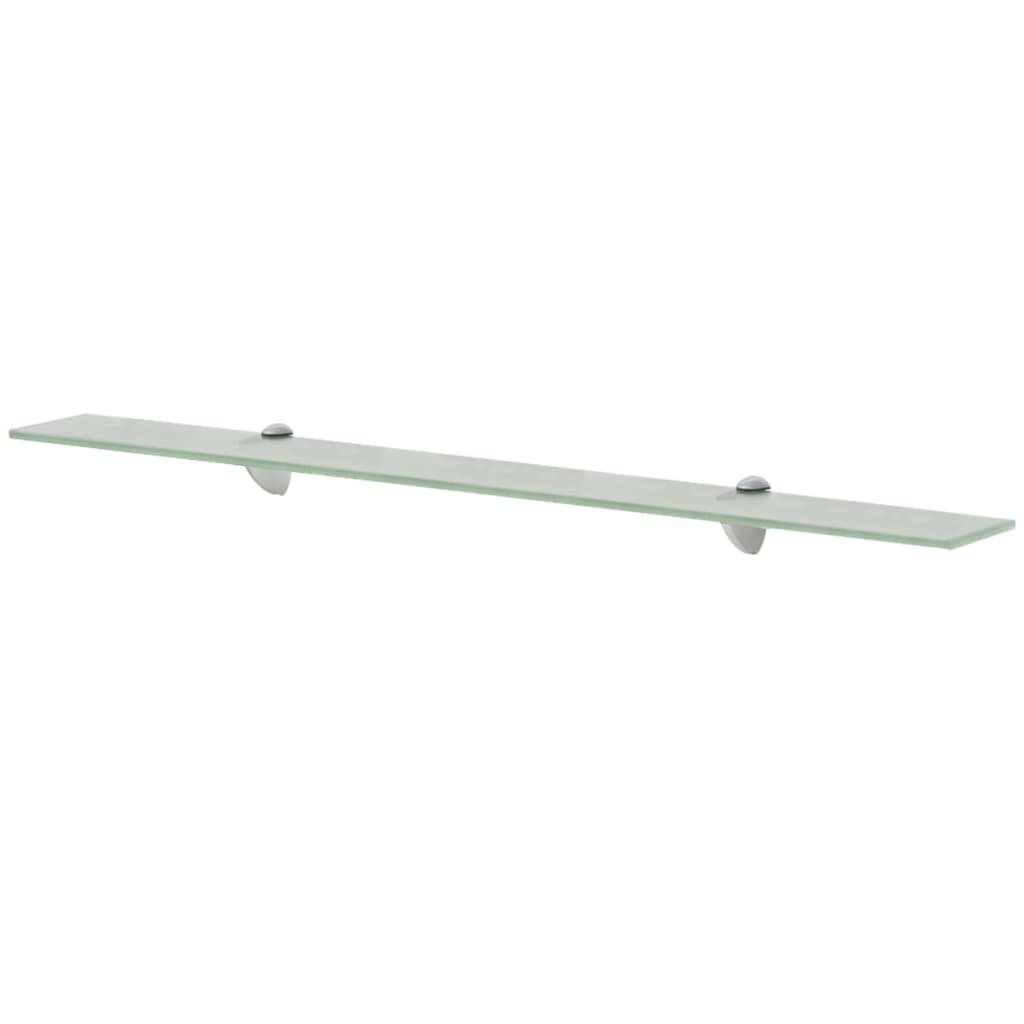 svævehylder 2 stk. 90 x 20 cm 8 mm glas
