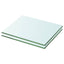 hylder 2 stk. glaspanel 20 x 20 cm klar