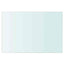 hylder 2 stk. glaspanel 20 x 25 cm klar