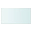 hylder 2 stk. glaspanel 20 x 30 cm klar