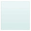 hylder 2 stk. glaspanel 30 x 25 cm klar